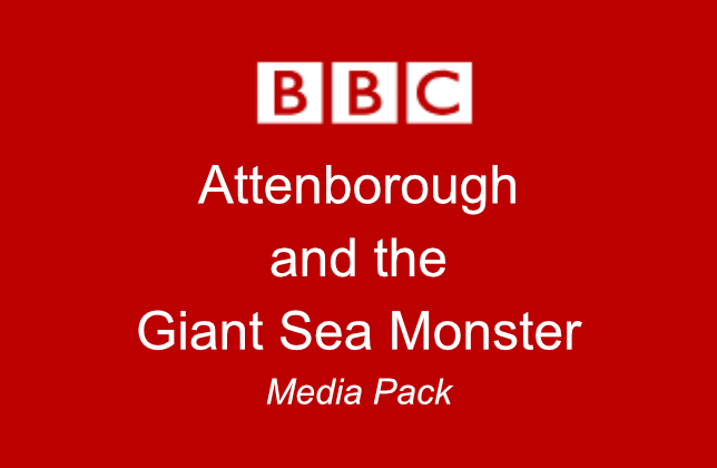 link to the BBC media pack for Attenborough and the giant sea monster